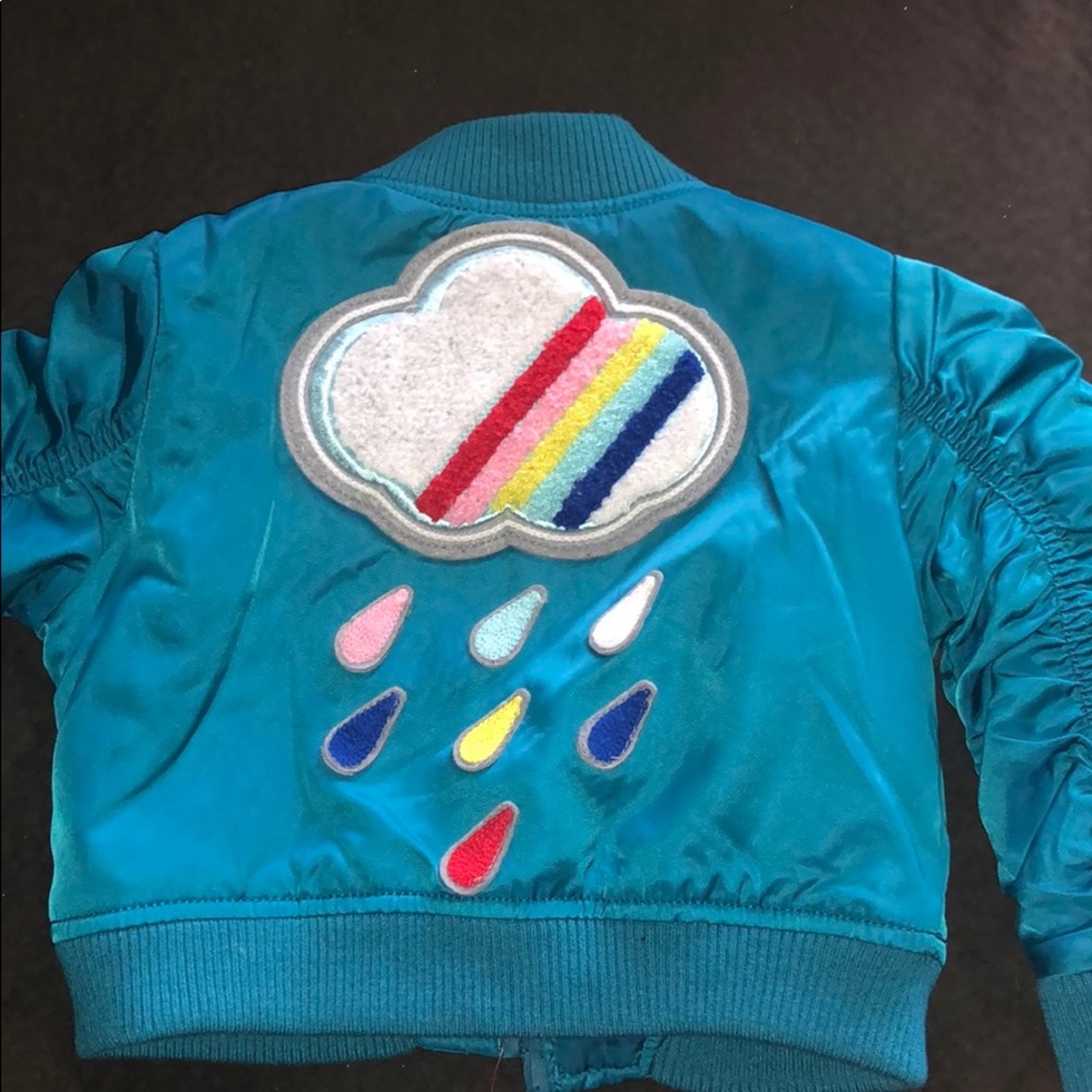 Cat and jack girls bomber jacket